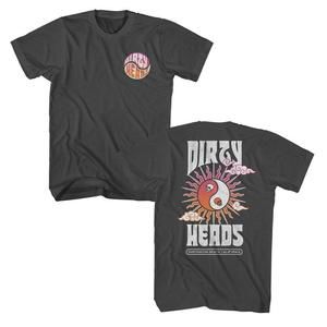 Dirty Heads Sun Skulls Smoke T-Shirt 2 Sided
